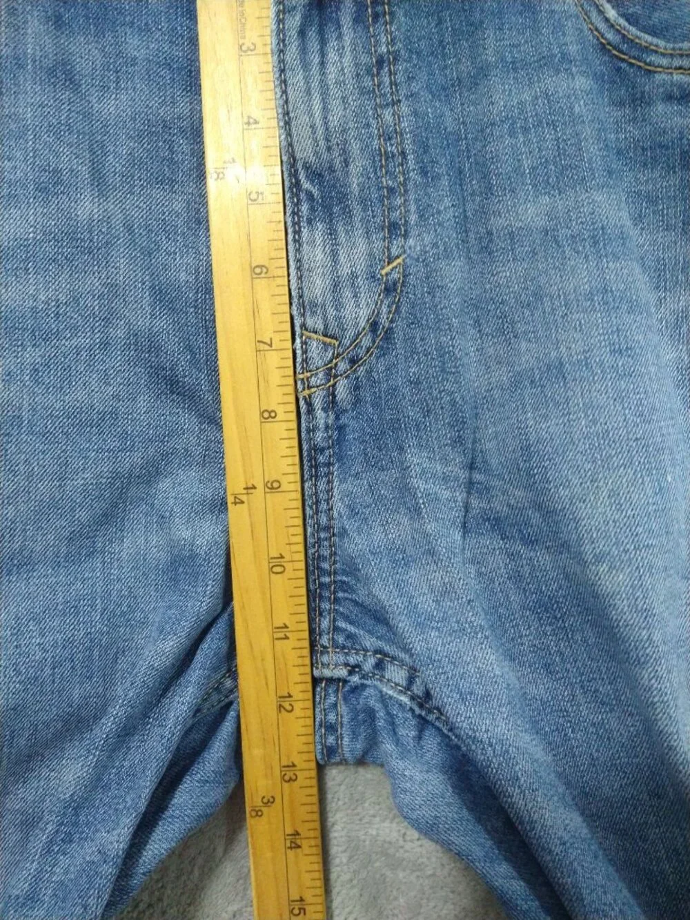 Banana Republic Jeans Mens 36x30 Blue Denim Authentic Slim Medium Wash